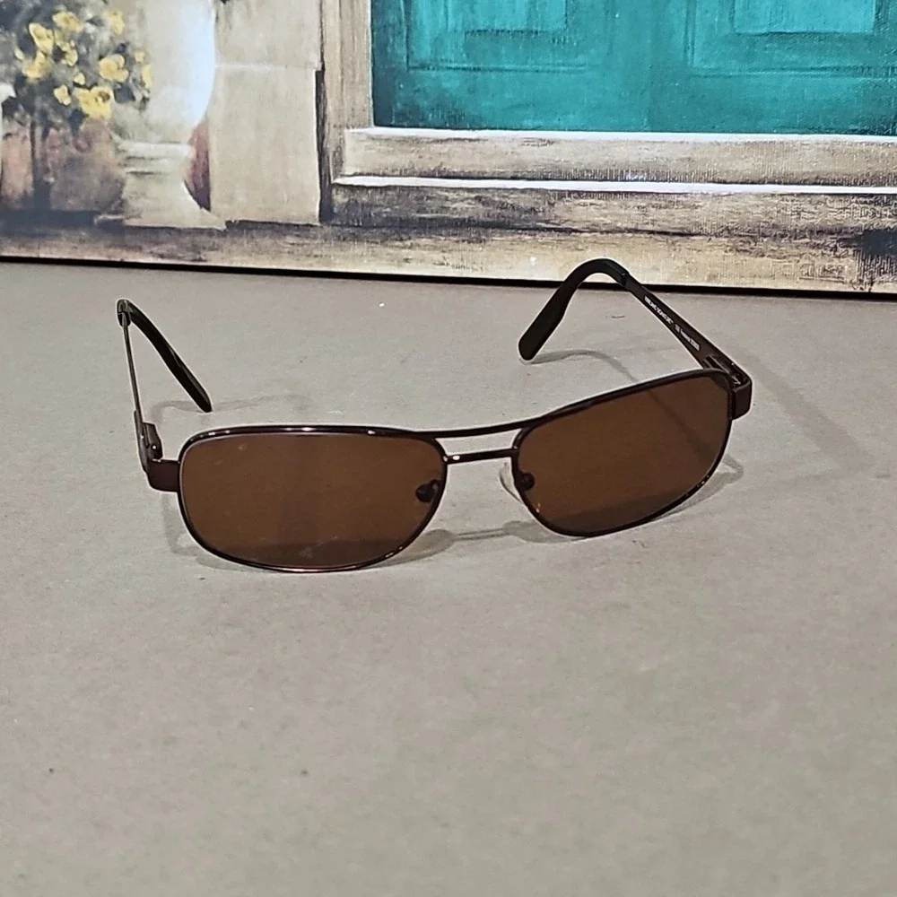 Kirkland Signature Sunglasses 330‎ Frederick 553625 Brown 59-16-135 Frames Only